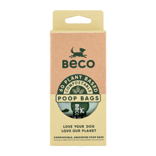Beco Pets Compostable Poo Bags (60 bags)