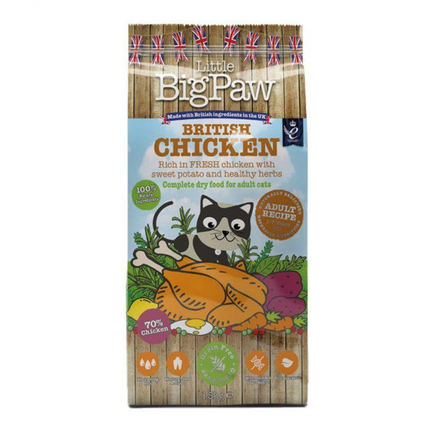 Little Big Paw British Chicken For Cats (1.5kg) - Cat Food