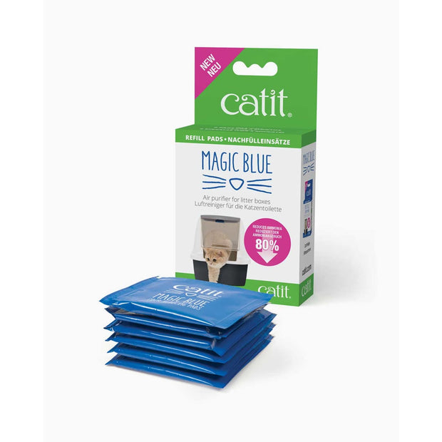 Catit Magic Blue Purifier Refill Pads - Litter & Hygeine