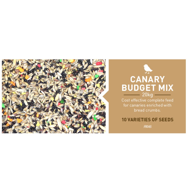 Farma Canary Budget Mix 20kg - Bird Food