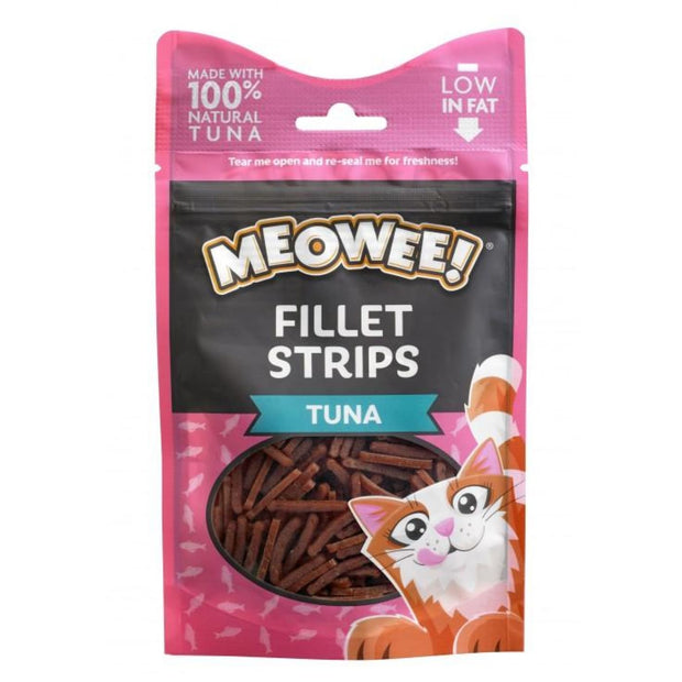 Meowee! Fillet Strips Tuna 35g - Cat Treats