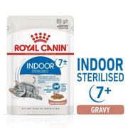 Royal Canin FHN Indoor 7+ Sterilised with Gravy (12x85g 