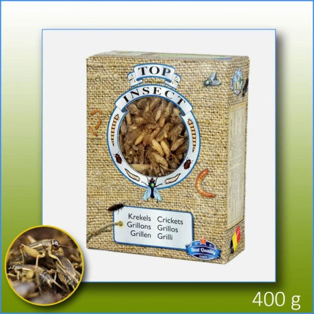 Topinsect Frozen Crickets 1L (400g) - Food & Health