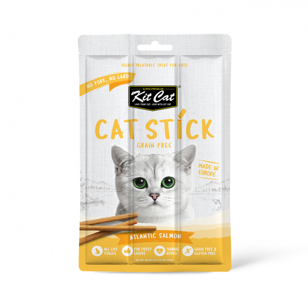Kit Cat Grain-Free Cat Sticks - Atlantic Salmon