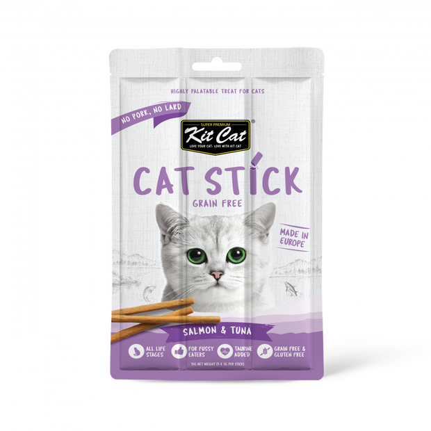 Kit Cat Grain-Free Cat Sticks - Salmon & Tuna