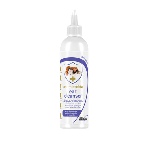 Lillidale Antimicrobial Ear Cleaner - 250mls