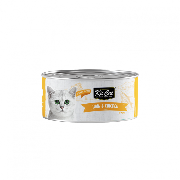 Kit Cat Deboned Tuna & Chicken Toppers (80g)