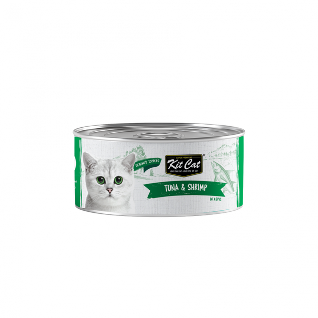 Kit Cat Deboned Tuna & Shrimp Toppers (80g)