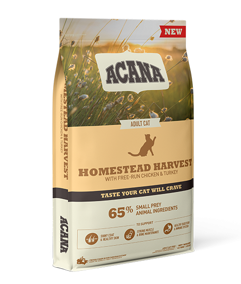 Acana Homestead Harvest Free-Run Chicken & Turkey Adult Dry Cat Food