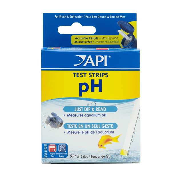 API pH Test Strips (25 Tests)