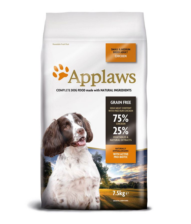 Applaws Chicken Dry Food for Small & Medium Breed Dogs