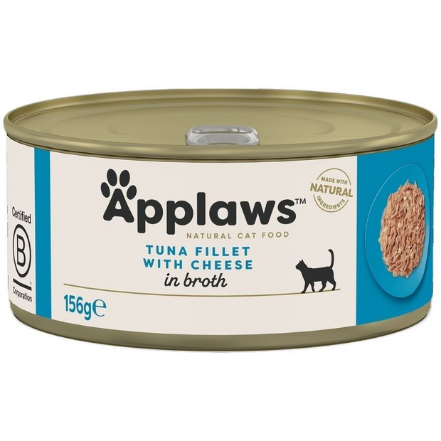 Applaws Cat Wet Food - Tuna Fillet with Cheese (156g)