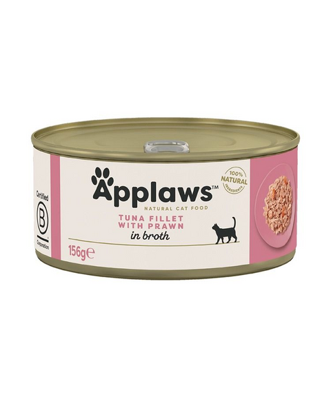 Applaws Cat Wet Food - Tuna Fillet with Prawn (156g)