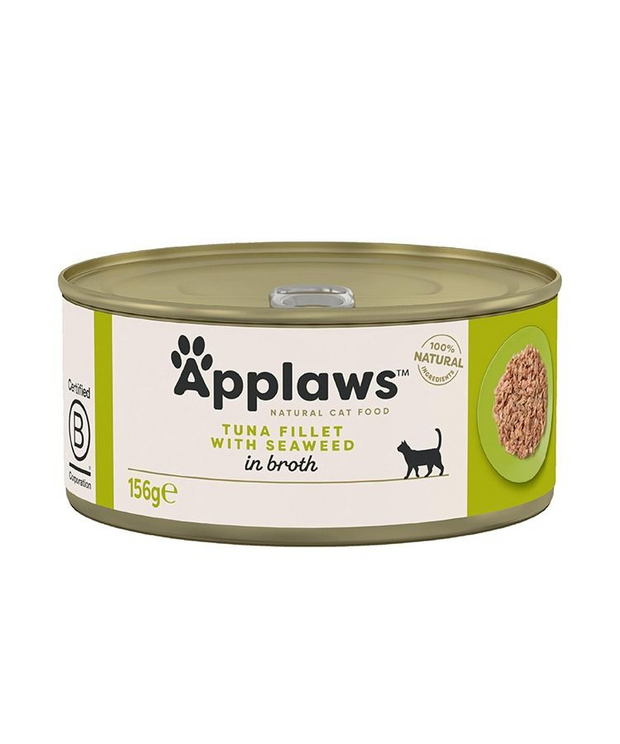 Applaws Cat Food - Tuna Fillet with Seaweed in Broth