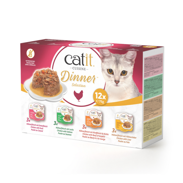 Catit Chicken Dinner Multipack (12 x 75 g)
