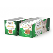 Catit Chicken Dinner, Salmon & Carrot (75gm, 6 pcs/box)