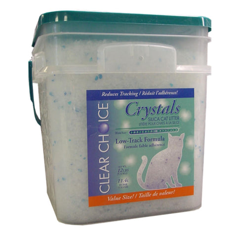 Clear Choice Silica Crystal Cat Litter - 5.4kg - Litter & 