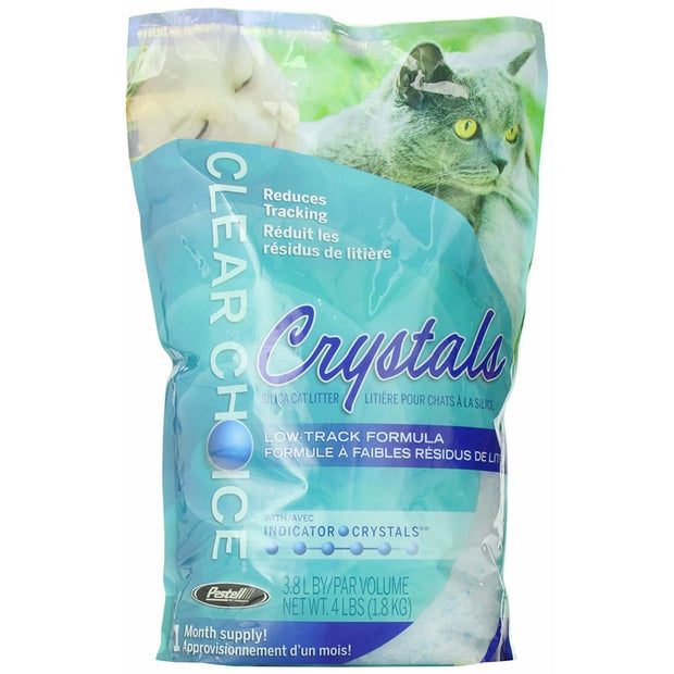Clear Choice Silica Crystal Cat Litter - 1.8kg - Litter & 