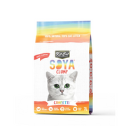 Kit Cat Soya Clump Soybean Litter – Confetti 7l