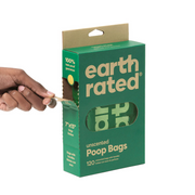 Earth Rated Unscented Easy-Tie Handle Poop Bags (120 bags)