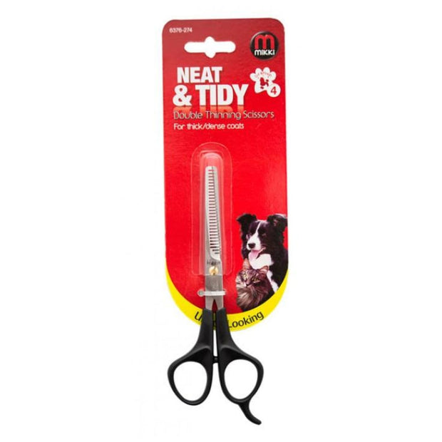 Mikki Double Thinning Scissors - Grooming Tools