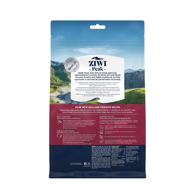 ZIWI Peak Air-Dried Venison Recipe Dry Cat Food (400g)