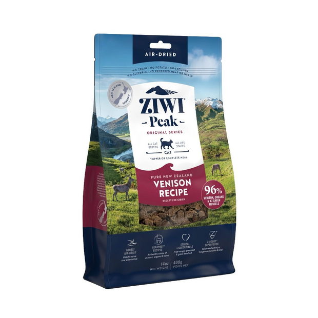 ZIWI Peak Air-Dried Venison Recipe Dry Cat Food (400g)