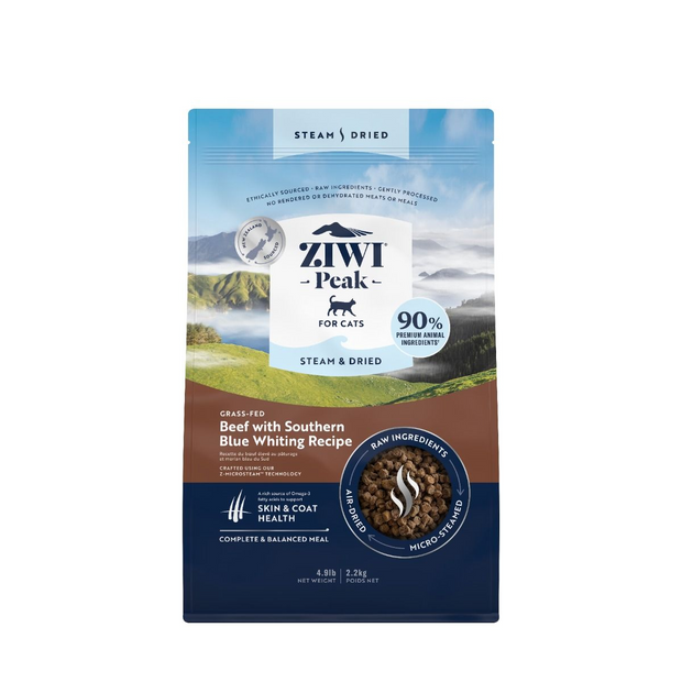 ZIWI Peak Steam & Dried Beef with Whiting Dry Cat Food