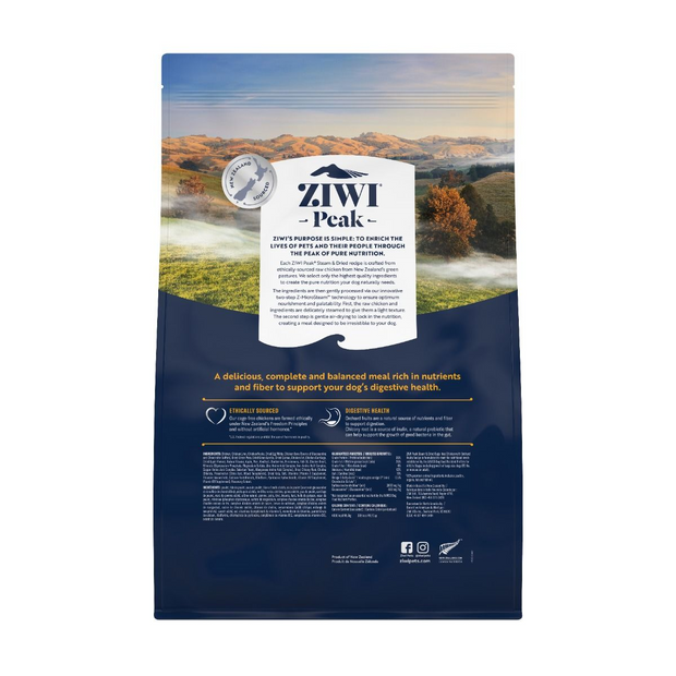 ZIWI Peak Steam & Dried Chicken with Fruits Dry Dog Food