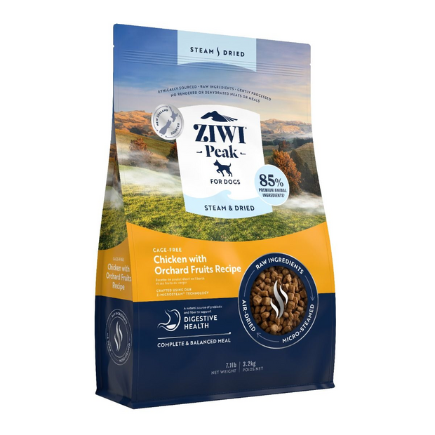 ZIWI Peak Steam & Dried Chicken with Fruits Dry Dog Food