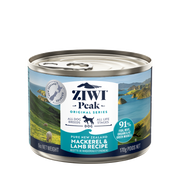 ZIWI Peak Mackerel & Lamb Recipe Wet Dog Food
