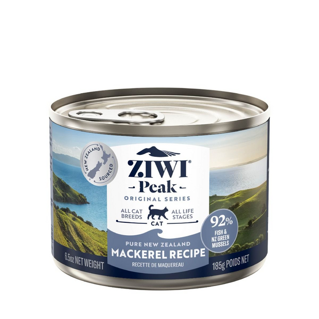 ZIWI Peak Mackerel Recipe Wet Cat Food (185g)
