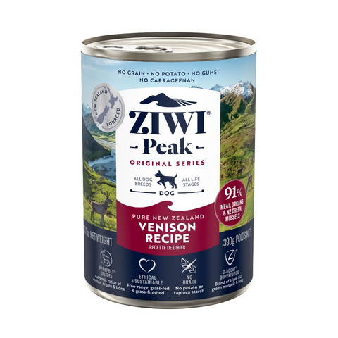 ZIWI Peak Venison Recipe Wet Dog Food (390g)