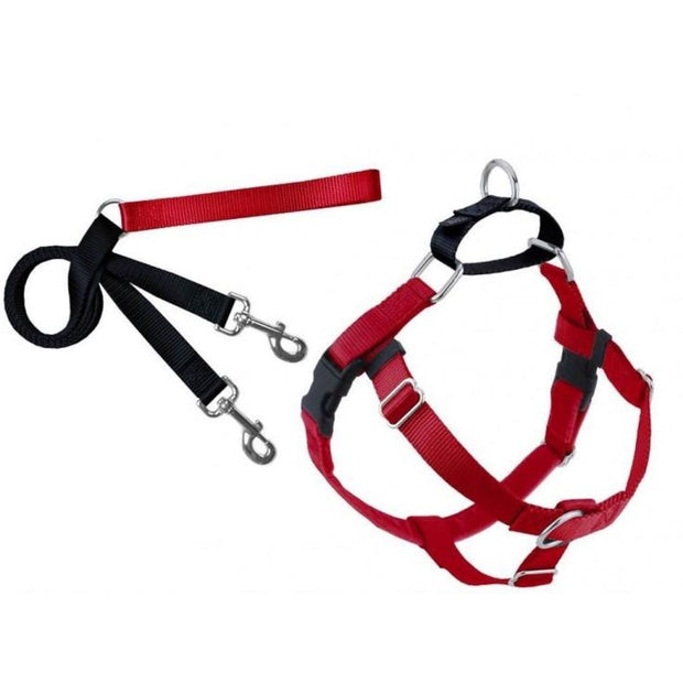 2Hounds Design Freedom No-pull Harness & Leash - Red - 