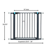 MidWest Graphite Steel Pet Gate