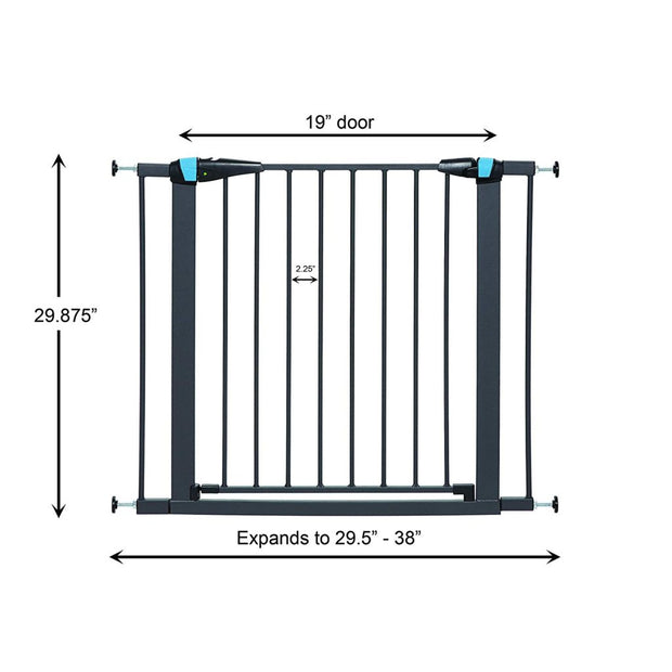 MidWest Graphite Steel Pet Gate