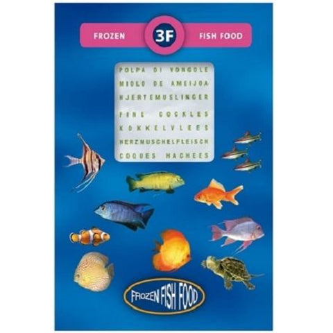 3F Frozen Cockle Meat Fishfood 95g - Fish Food