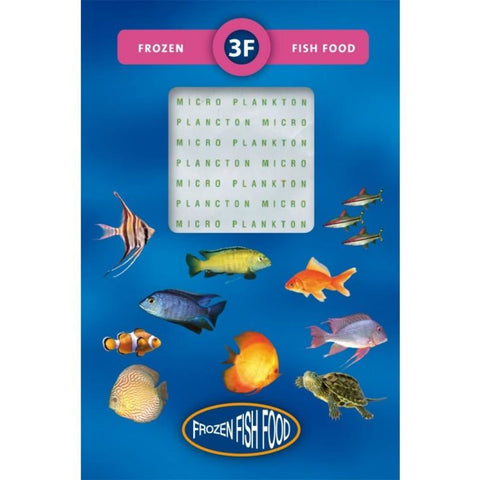 3F Frozen Micro Plankton Coral Food 95g - Fish Food
