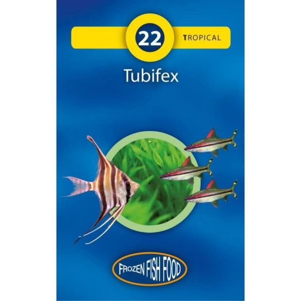 3F Frozen Tubifex Fishfood 95g - Fish Food