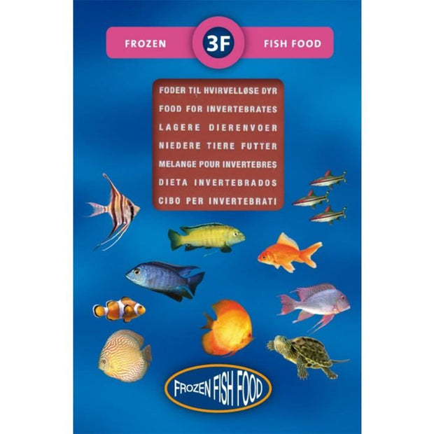 3F Invertebrates Frozen Food 95g - Fish Food