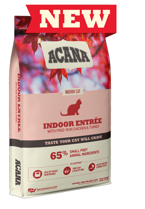 Acana Indoor Entree Cat Dry Food (1.8kg)