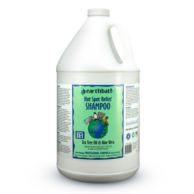 earthbath Hot-Spot Relief Shampoo with Tea Tree & Aloe (Gallon)