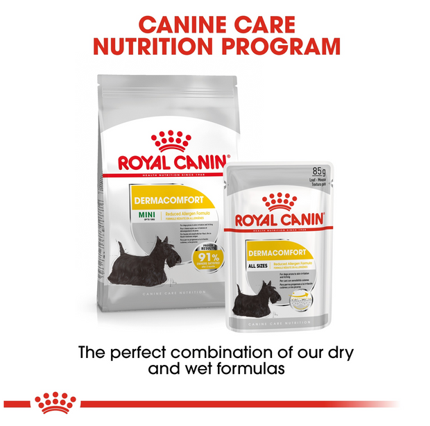 Royal Canin Dermacomfort Wet Food 12x85g (pouches)