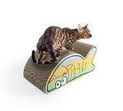 All For Paws Catoon Belly Rubbing Fish Scratcher