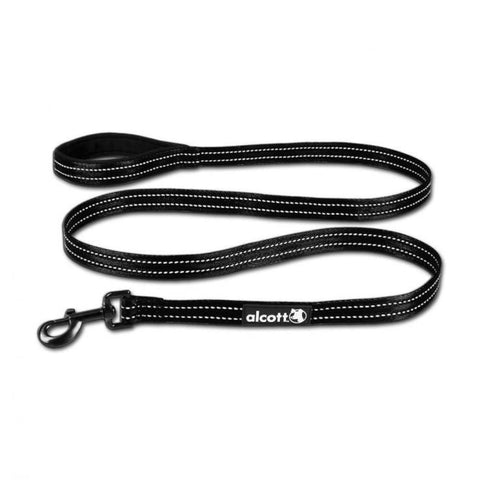 Alcott Adventure 6ft Leash - Black - Collars & Fashion
