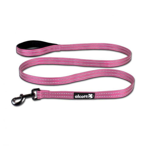 Alcott Adventure 6ft Leash - Pink - Collars & Fashion