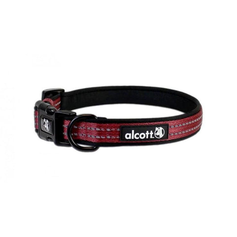 Alcott Adventure Dog Collar - Red - Collars & Fashion