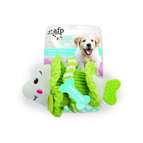 All For Paws Little Buddy Crinkly Dodosea - Dog Toys