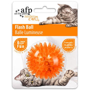 All For Paws Cat Flash Ball - Orange - Cat Toys