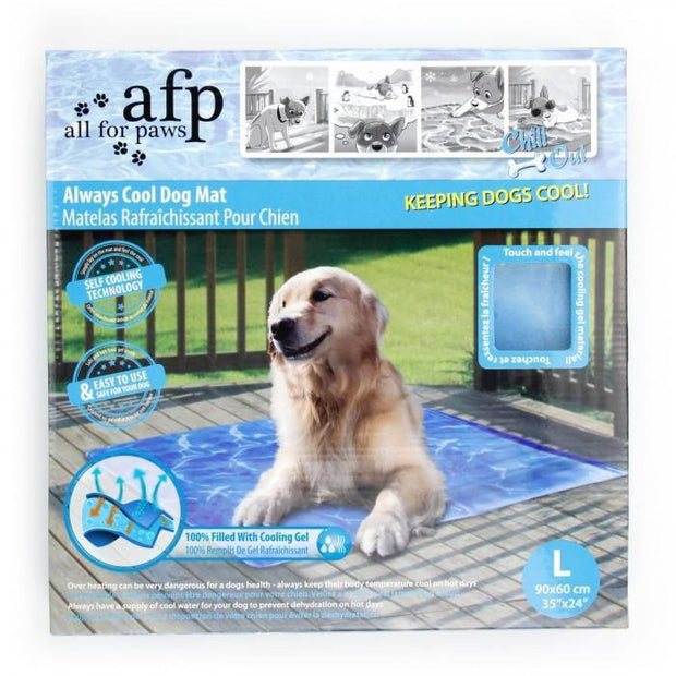 All For Paws Chill Out Always Cool Dog Mat - Large - Beds 